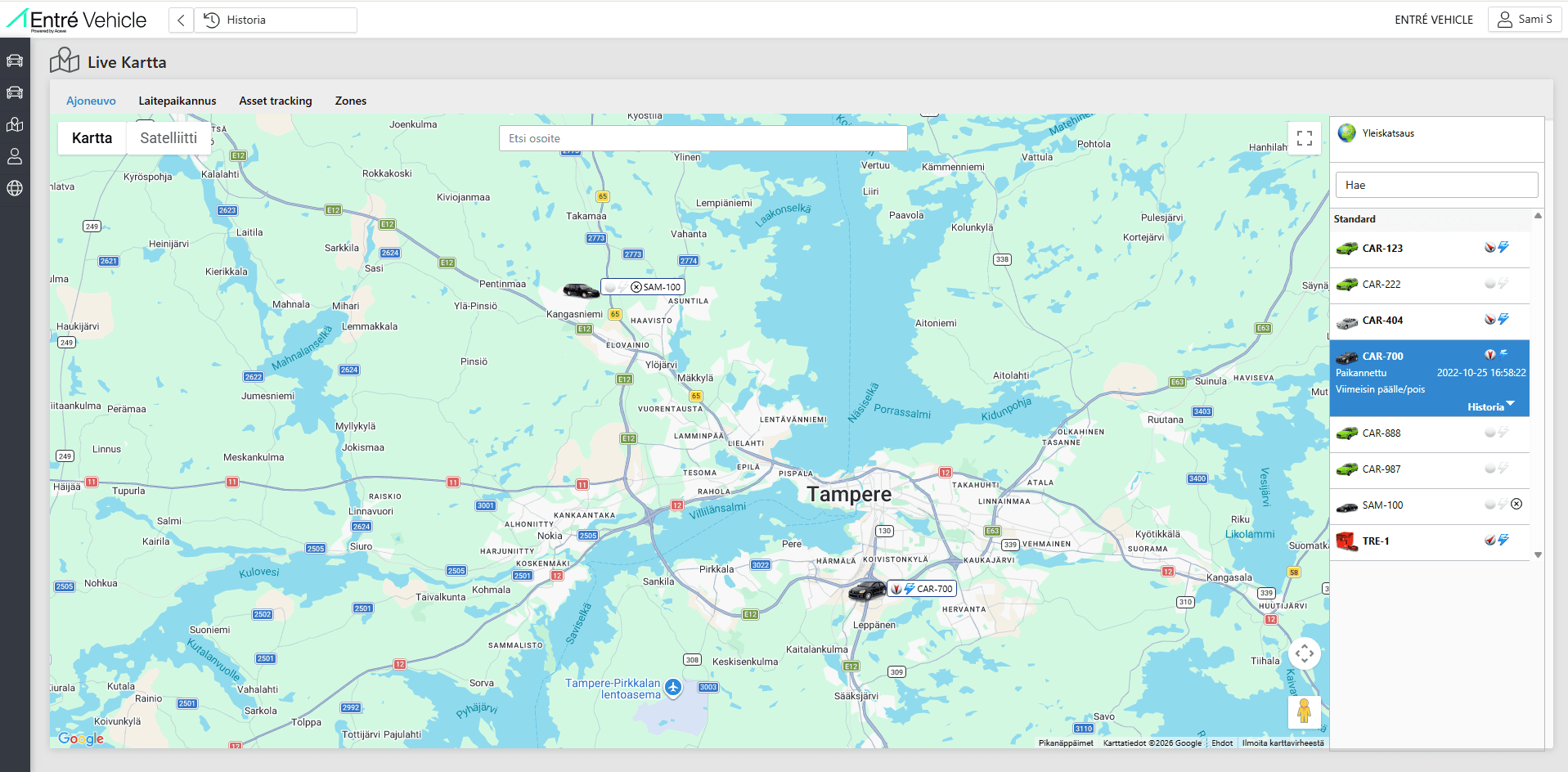 Ajoneuvot kartalla ja automaattinen ajopäiväkirja – näin LVIS-yritys säästää tunteja viikossa