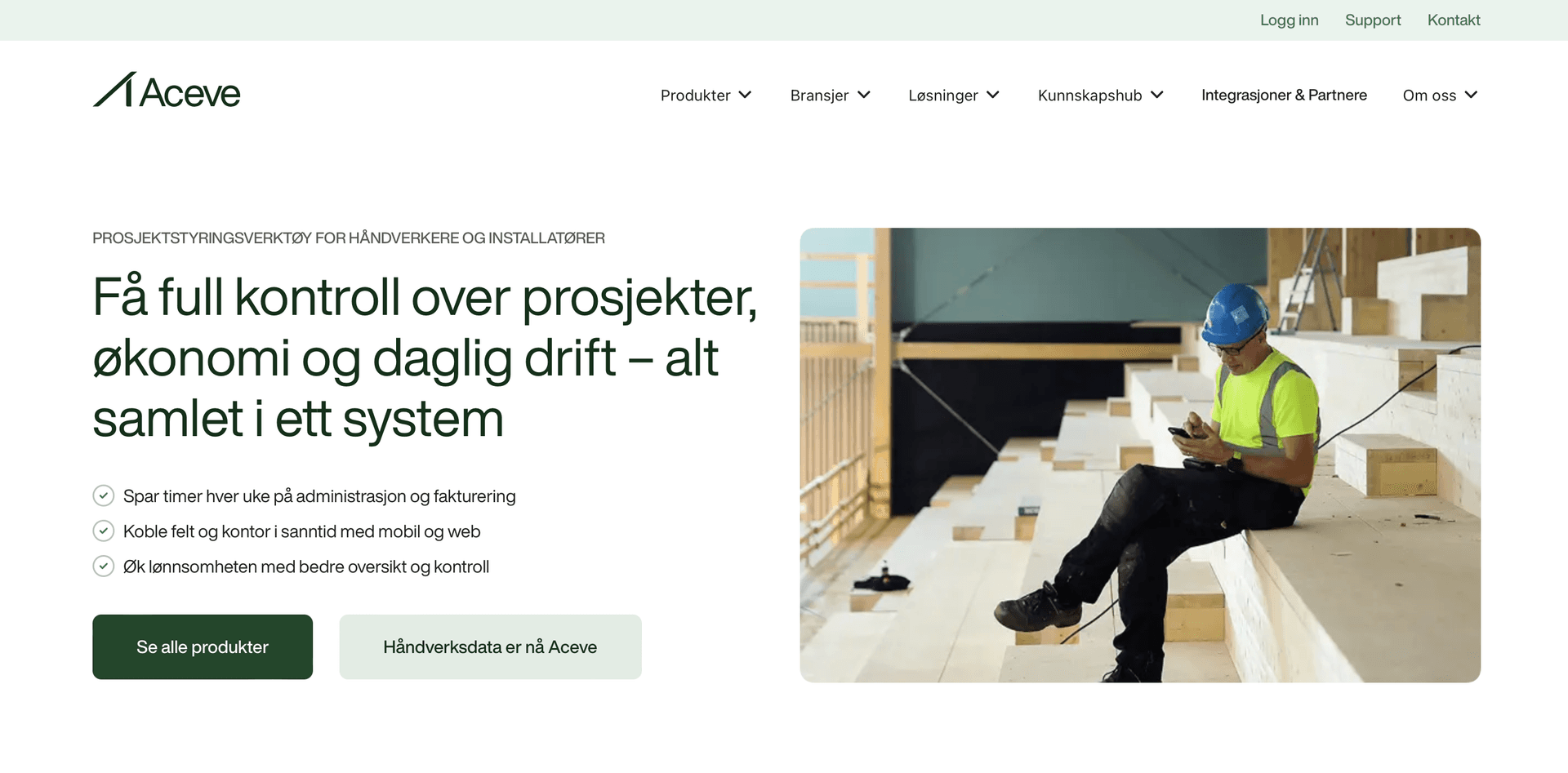 Aceve Norge i ny drakt